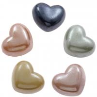 Acrylic Jewelry Beads, Heart Approx 2mm, Approx 1000/Bag 