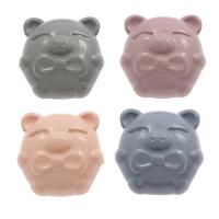 Acrylic Jewelry Beads, Pig, large hole Approx 3mm, Approx 1000/Bag 