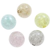 Acrylic Jewelry Beads, Round, large hole Approx 3mm, Approx 500/Bag 