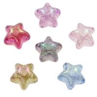 Acrylic Jewelry Beads, Star, large hole Approx 4mm, Approx 