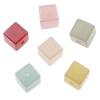 Acrylic Jewelry Beads, Square, large hole Approx 3mm, Approx 