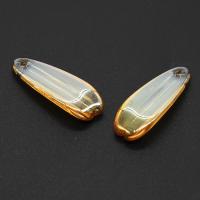 Crystal Jewelry Pendants, Topaz Approx 1mm 