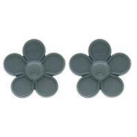 Acrylic Jewelry Beads, Flower Approx 2mm, Approx 