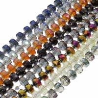Fashion Crystal Beads, Wheel, colorful plated Approx 1mm Approx 21.25-22.83 Inch 