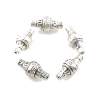 Zinc Alloy Jewelry Beads, plated 18x9 Approx 1mm, Approx 