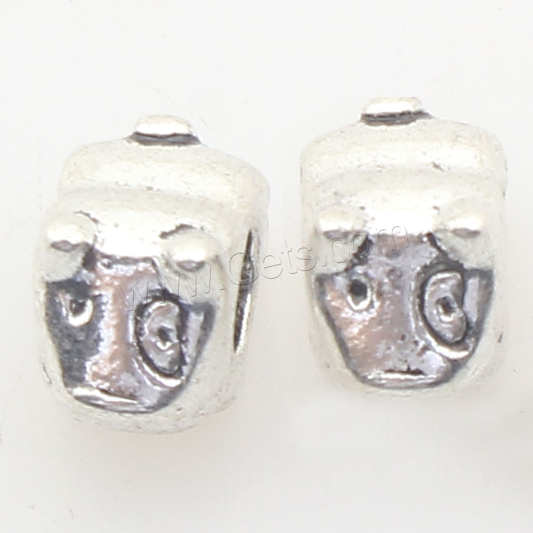 Zinc Alloy Jewelry Beads, plated, more colors for choice, 13x16mm, Hole:Approx 4mm, Approx 178PCs/Bag, Sold By Bag
