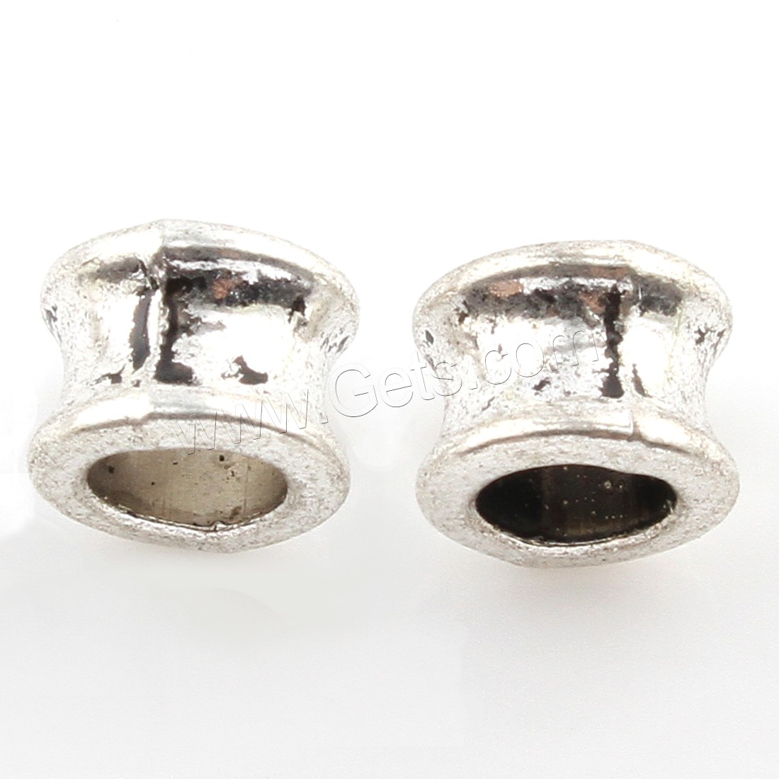 Zinc Alloy Jewelry Beads, plated, more colors for choice, 7x5mm, Hole:Approx 4mm, Approx 713PCs/Bag, Sold By Bag