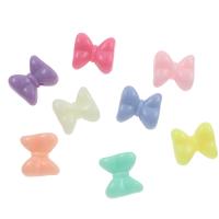 Candy Style Acrylic Beads, Bowknot Approx 3mm, Approx 