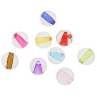Perles acryliques transparentes, Acrylique, plus de couleurs à choisir Environ 2mm, Environ Vendu par sac
