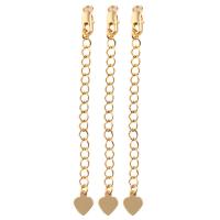 Brass Extender Chain, plated, DIY Approx 2.7 Inch 