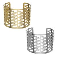 Stainless Steel Cuff Bangle, for woman & hollow 46mm, Inner Approx 60mm 