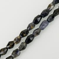Iolite Beads, irregular, faceted, mixed colors Approx 1.5mm Approx 16 Inch, Approx 