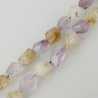 Perles d'Amétrine naturelle, Ametrine, couleurs mélangées Environ 1.5mm Environ 16 pouce, Environ Vendu par brin