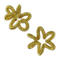 Brass Jewelry Pendants, gold Approx 1.5mm 