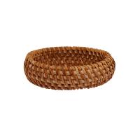Rattan Bangle, plated, fashion jewelry & for woman, brown, 23mm Approx 10.2 Inch 