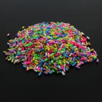 Полимерная глина кабошон, полимерный клей, Столбик, разноцветный - продается KG