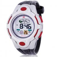 Fashion Children Watch, PU Leather, with Plastic & Plastic, Life water resistant 