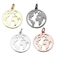 Brass Jewelry Pendants, plated Approx 3mm 