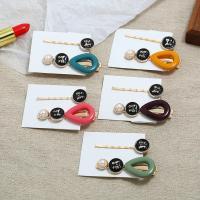 Hair Slide, Alloy, plated, for woman 