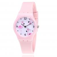 Fashion Children Watch, Silicone, with Alloy & Glass, Chinese movement, for children 