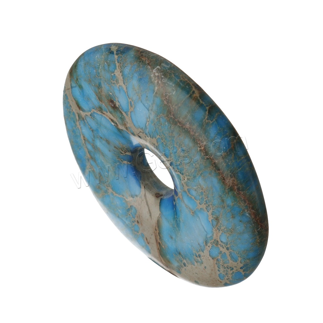 Impression Jasper Spacer Bead, different size for choice, more colors for choice, 50mm, Hole:Approx 11mm, Sold By PC