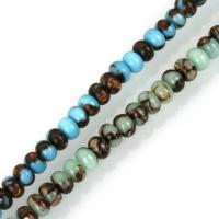 Golden Copper Gemstone Beads, Abacus Approx 1mm Approx 15.5 Inch, Approx 
