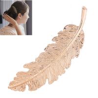 Hair Barrettes, Zinc Alloy, plated, for woman 96mm*26mm 