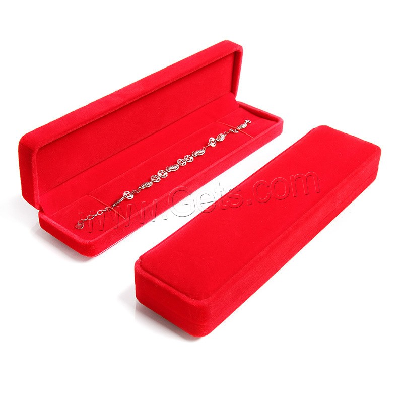 Jewelry Case and Box, Velveteen, different styles for choice, more colors for choice, 5PCs/Lot, Sold By Lot