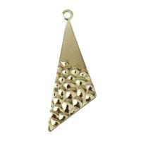 Brass Jewelry Pendants, gold Approx 1.5mm 