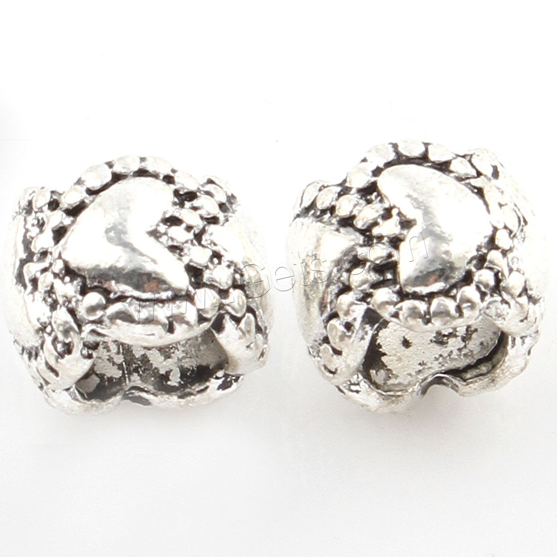 Zinc Alloy Jewelry Beads, plated, more colors for choice, 8*7mm, Hole:Approx 5mm, Approx 384PCs/Bag, Sold By Bag