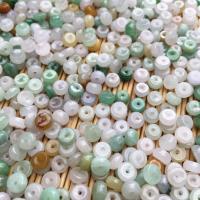 Jadeit Perlen, flache Runde, poliert, Modeschmuck & DIY, 5.4x2.9x5.4mm, verkauft von PC