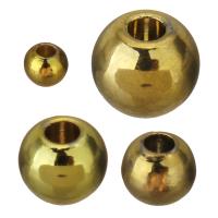 Brass Jewelry Beads, gold color plated, high quality plated 