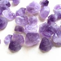 Natural Amethyst Beads, fashion jewelry & DIY, purple, 15-25mm 