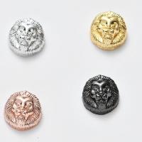 Zinklegierung Tier Perlen, Löwe, DIY, keine, 7x13x13mm, Bohrung:ca. 1.5mm, ca. 100PCs/Menge, verkauft von Menge
