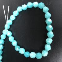 Amazonite Beads, ​Amazonite​, polished, DIY & faceted, blue, 8mm Approx 15 Inch, Approx 