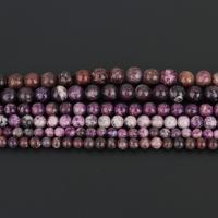 Natural Lepidolite Beads, Round purple Approx 15.56 Inch 