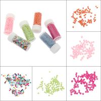 Glass Seed Beads Beads, with Glass Bottle, Round Approx 1mm 