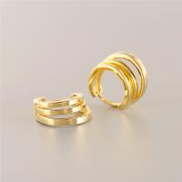 Sterling Silver Huggie Hoop Earring, 925 Sterling Silver, 18K gold plated, for woman 