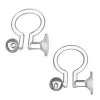 Plastic Earring Clip Component, DIY & transparent 
