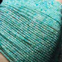 Perles amazonite, poli, DIY & normes différentes pour le choix & facettes, vert Environ 15 pouce, Vendu par brin