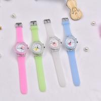 bracelets de montre pour enfants, silicone, Placage, unisexe, plus de couleurs à choisir, 225*17mm, Vendu par PC