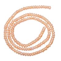 Potato Cultured Freshwater Pearl Beads, natural, pink, 3.5-4mm Approx 0.8mm 