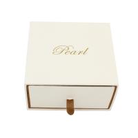 Cardboard Bracelet Box, with Sponge & Velveteen, Rectangle, white 
