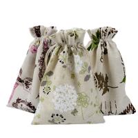Cotton Jewelry Pouches Bags, printing 