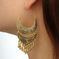 Fashion Statement Earring, Zinc Alloy, plated, for woman 
