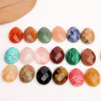 Gemstone Cabochons, random style & faceted, mixed colors 