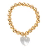 Zinc Alloy Crystal Bracelets, with Crystal, for woman, golden Approx 6.29 Inch 