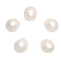 Potato Cultured Freshwater Pearl Beads, natural, white - Approx 0.8mm 