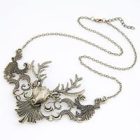 Zinc Alloy Necklace, plated, for woman 