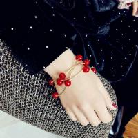 Fashion Zinc Alloy Bracelets, plated, for woman .5 Inch 